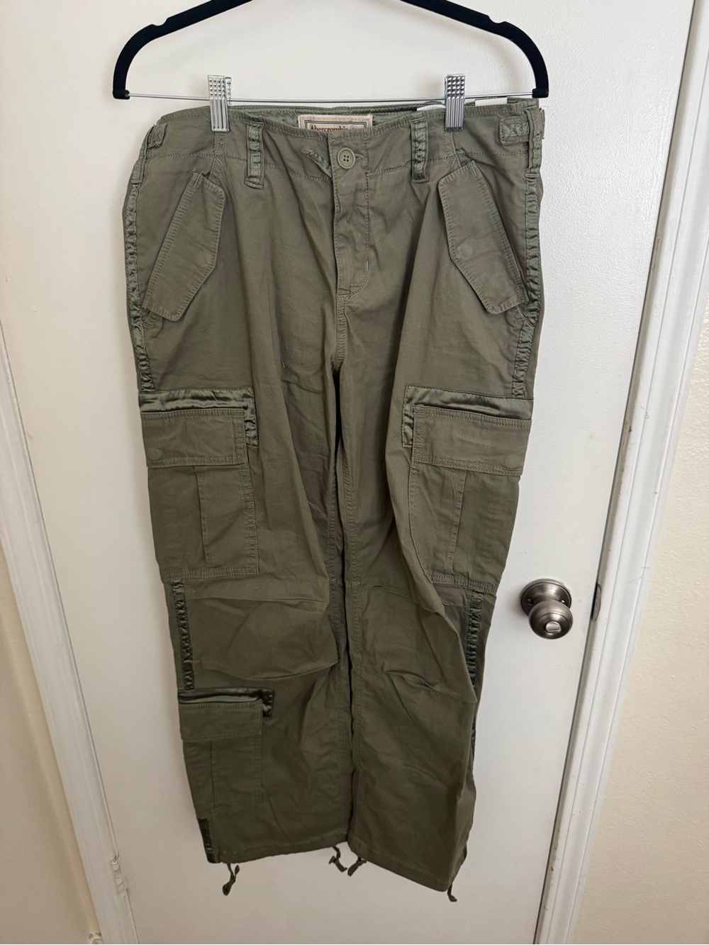 Abercrombie & Fitch Olive Green Cargo Pants